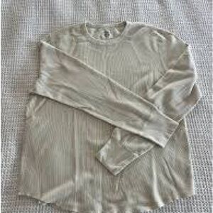 Buck Mason Ribbed Long Sleeve Crewneck Top XL